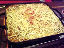 もつ鍋 腑腑(ふふ) 西新 チャンポン麺